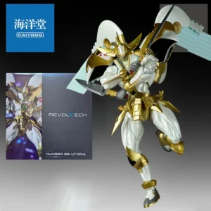 KAIYODO Genuine Revoltech Anime Figure Number 39: Utopia Angel Action Figure Toys for Boys Kids Gift Collectible Model Ornaments