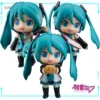 GSC Vocaloid Hatsune Miku Mikudayo Nendoroid 1714 10th Anniversary Ver 10cm Model Collectible Figure