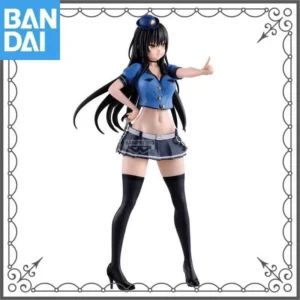 In Stock Bandai Namco Banpresto To Love Darkness Glitter Glamours Kotegawa Yui Police Anime Figure Model Collector Toy Gift