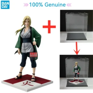Genuine BANDAI Naruto Anime Tsunade PVC Action Figure Banpresto Naruto Shippuden Action Figurine PVC Toys For Gift