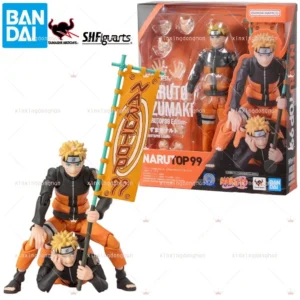 In Stock Bandai S.H.Figuarts Shf Naruto top 99 Uzumaki NARUTOP99 Edition Action Figure Collectible Toy Gift