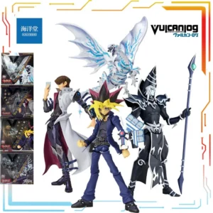 KAIYODO Original Finished Product Movable Vulcanlog Series Yu-Gi-Oh! Anime Action Figure Model Toys Collectible Gifts for Friend