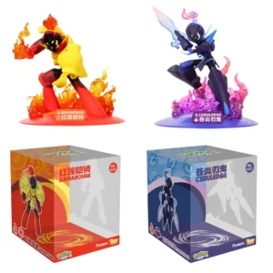 Pokemon Anime Original Genuine ARMAROUGE CERULEDGE Action Figures Home Collection Model Ornaments Toys Birthday Gifts