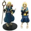 13-17cm Maze Rice Anime Character Marussil Elf Magician Sitting Posture Leos Handmade Collectible Figure