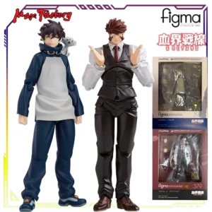 Max Factory Original Figma KEKKAI SENSEN Series Klaus V. Reinhertz Anime Action Figure Model Toys Movable Model Gifts Fo Boys
