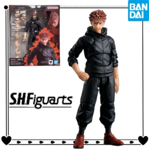 100% Authentic In Stock Genuine Bandai S.H.Figuarts Jujutsu Kaisen Itadori Yuji Anime Action Figure Collection Model Toy