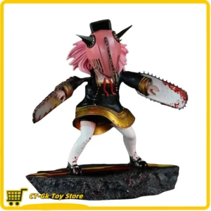 17.5cm Anime Spy×Family Anya Forger Cos Chainsaw Man Action Figure Collection Ornament Gifts  Pvc Model Toys Desktop Decorate