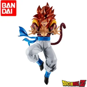In Stock Bandai Original Dragon Ball Banpresto Gogeta Figurine Model Ornaments Statue Holiday Gifts Anime Merchandise Toys