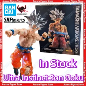 In Stock Bandai TNT Dragon Ball S.H.Figuarts SHF TNT Son Goku Ultra Instinct Limits Super Surpassedi Anime Action Figures Toys