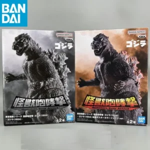 In Stock BANDAI NAMCO BANPRESTO Monsters Roar Attack 1954 70th Godzilla PVC Model Figure Anime Genuine Collector Figurine Toy