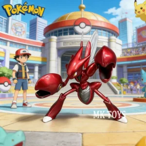 9cm  Anime Pokemon Figure Scizor Action Figures Pvc Statue Desktop Ornamen Collection Model Toys Gifts