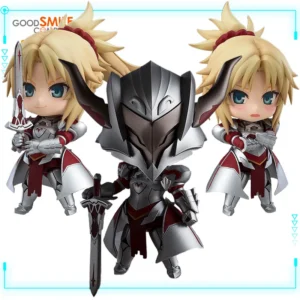 GSC Original Genuine Fate/Apocrypha Mordred Nendoroid 885 Saber of Red Kawaii Q Version 10cm Collections Model Toy Action Figure
