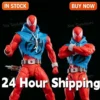 Mess Scarlet Spiderman Hero Anime Red Spider Ben Reily Figurine Collectible Figure