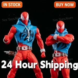 HOT Mess Toys Scarlet Spiderman hero Anime Action Figures Red Spider Ben Reily Figurine Spider-Man Model Statue Kids Toy Gifts