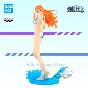 IN Stock Banpresto Original GLITTER&GLAMOURS SPLASH STYLE ONE PIECE Kawaii Nami Anime Action Figure Collectible Model Toys Gift