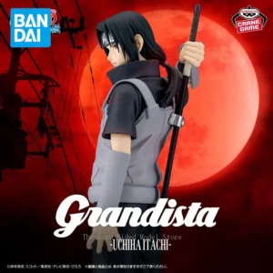Original Banpresto Grandista NARUTO Uchiha Itachi Action Figure Anime PVC Model Cartoon Collectible Toys 27CM Children's Gift