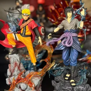 Shippuden Figurine Uzumaki Uchiha Sasuke Anime PVC Action Figure Toy Statue Collection Model Doll Birthday Gifts Anime Figure
