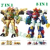 Dino Core Ultra D-Buster Tyranno Dinosaur Transform Robot Combiner 5in1 / 7in Action Figure