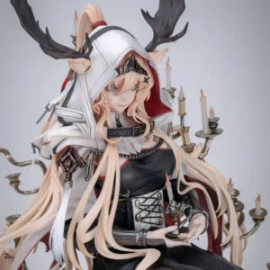 (In Stock) (W_5001) 1/6 Viviana Candle Knight Arknights Unpainted Unassambled GK Figure White Model Resin Kit