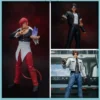 19cm Kof Mai Kyo Kusanagi Iori Yagami Multiple Accessories Game Statue Collectible Figure