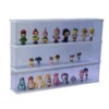 Multi-Layer Acrylic Cabinet with Door, Transparent Dust-Proof Storage for Blind Boxes Display Figure