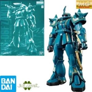 Bandai Original MG ZakuⅡ Dozle Zabi Custom MS-06F 1/100 Anime Action Figure Assembly Model Toys Gifts For Children GUNDAM