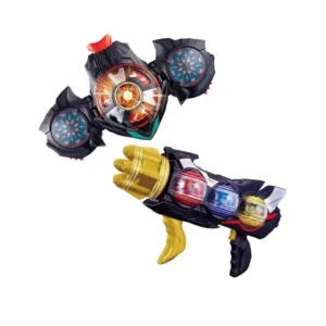 New Genuine Bandai DX Kamen Rider ZZZ Transition Dual Dream Capsule Triple Machine Gun Collection Toys Gifts