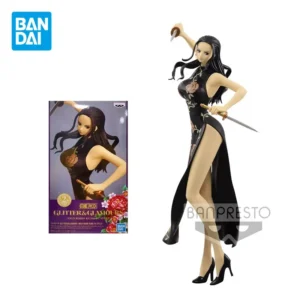 Bandai Original One Piece Anime Figure Shiny Venus Cheongsam Nico·Robin Action Figure Toys for Kids Gift Collectible Model Dolls
