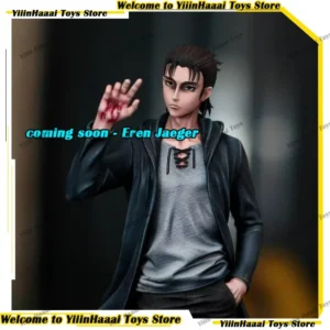 Pre-sell Attack on Titan Anime Figures Eren Jaeger Figure Collection Desk Ornament Toys Decor Model PVC Statue Boy Birthday Gift