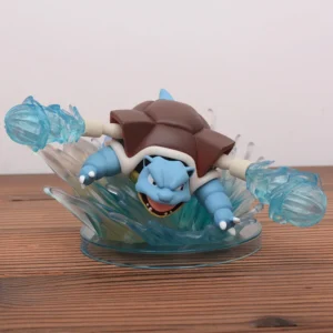 Pokemon 14CM Blastoise Anime Figures PVC Model for Car Desktop Ornament Car Interior Decoration Toys Birthday Gift For Children