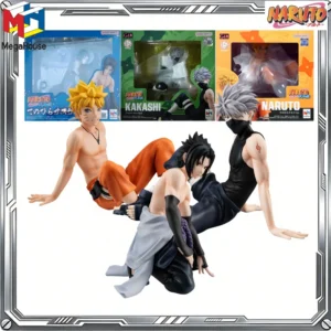 MegaHouse Original GEM NARUTO Shippuden Anime Uchiha Sasuke Hatake Kakashi Naruto Uzumaki Action Figure Toys Gifts Model