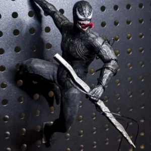 Sawtooth Toys Venom Spider-Man 6in Studio 1/12 Scale Symbiotic Variant Action Figure Anime Model Trendy Desktop Ornament Gifts