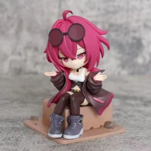 Honkai: Star Rail Kafka Game Merchandise Q Version Sitting Beauty Action Figure Trendy Toy Statue Model Desktop Ornament Gift