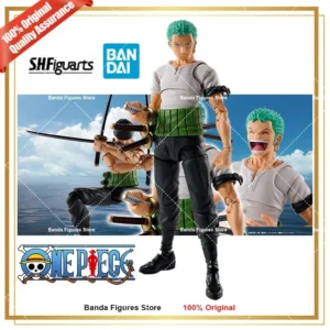 Bandai-Figurines d'action Anime, S.H.Figuarts, Shf, One Piece, Roronoa Zoro Foster of Adventure, Jouets modèles, Collection,