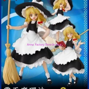In Stock Original Touhou Project Kirisame Marisa Hakurei Reimu Max Factory Figma 069 Action Figure Collect Anime Figurine TOYS