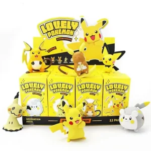 6 Styles Pokemon Lovely Pikachu Pichu Mimikyu Alola Raichu Togedemaru Anime Action Figures PVC Toys Gift