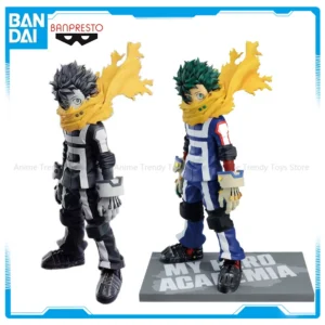 In Stock Original BANDAI BANPRESTO Izuku Midoriya Deku Anime 7th SEASON Action Figure PVC Model Collection Doll Gift WY