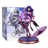 22CM Genshin Impact Raiden Shogun Shadow of Eternal Silence Sitting Model Game Action Figure