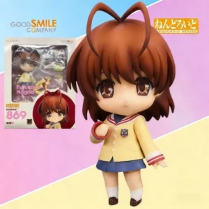GSC Original Nendoroid CLANNAD Series No.869 Furukawa Nagisa Articulated Collectible Anime Action Figure Display Gift for Boys