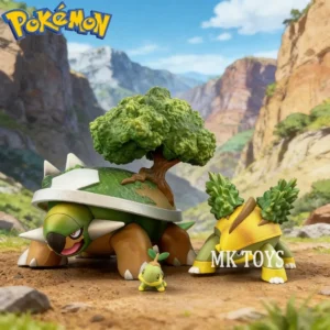 Anime Pokemon Figure Torterra Evolutionary Group Action Figures Pvc Statue Desktop Ornamen Collection Model Toys Gifts 2-11cm