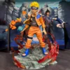 Naruto Uzumaki Two Heads Figurine PVC Statue Desk Decoration Model Collectible Figure
