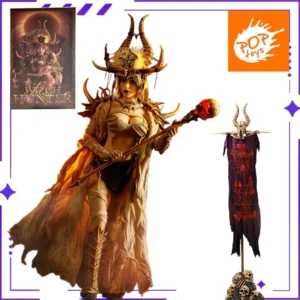 POPTOYS Original WH001 1/6 Witch Hunter Series Afar Undead Banner Finished Product Mobile Soldier Doll Model Toy Gift in Stock