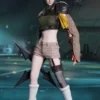 SUPER DUCK SET083 a 1/6 Female Soldier Ninja Girl Head Carving Clothes Action Figure