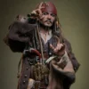 HOTTOYS HT 1/6 Captain Jack Sparrow DX37/DX38/DX39AE Pirates of the Caribbean Hair Action Figure