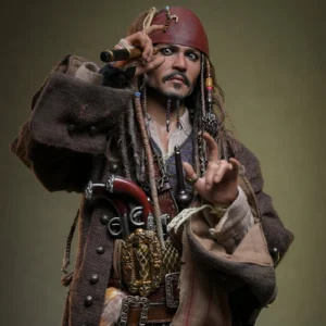 HOTTOYS HT 1/6 Captain Jack Sparrow DX37/DX38/DX39AE Pirates of The Caribbean Hair Transplant Action Figure Collection Model