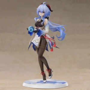 New 23cm Ganyu Model Hot Game Genshin Impact Anime Figure Yae Miko Raiden Shogun Paimon Klee Kamisato Ayaka Figurine Doll Toys