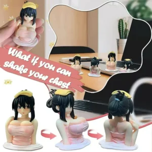 Cute Girls Car Fragrance Pendant Set Chest Shaking Ornaments Auto Decoration Aromatherapy Swing Hooks