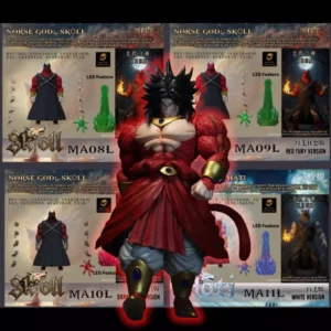 【In Stock】Kong Dragon Ball Shf Super Saiyan Super Saiyan Four Broly Ma08l,09l,10l,11l Anime Figure Model Collect Gifts Toys New