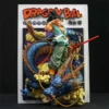 46cm Dragon Ball Goku GK Statue Comic Cover Base with Red Collectible Figure