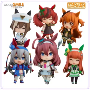 GSC Original Nendoroid Series Tamamo Cross/Nice Nature/Vivlos From Pretty Derby Anime Figure Cute Posable Gift for Fans & Adults